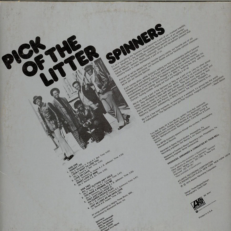 Spinners - Pick Of The Litter