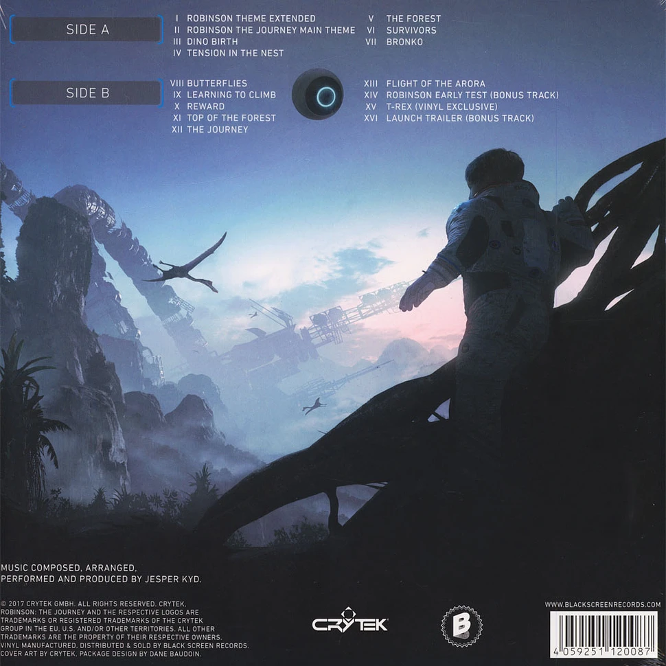 Jesper Kyd - OST Robinson: The Journey Black Vinyl Edition