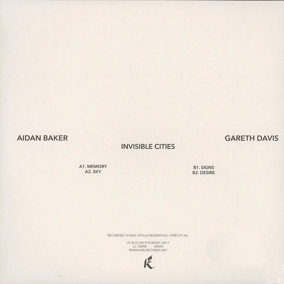 Aidan Baker & Gareth Davis - Invisible Cities