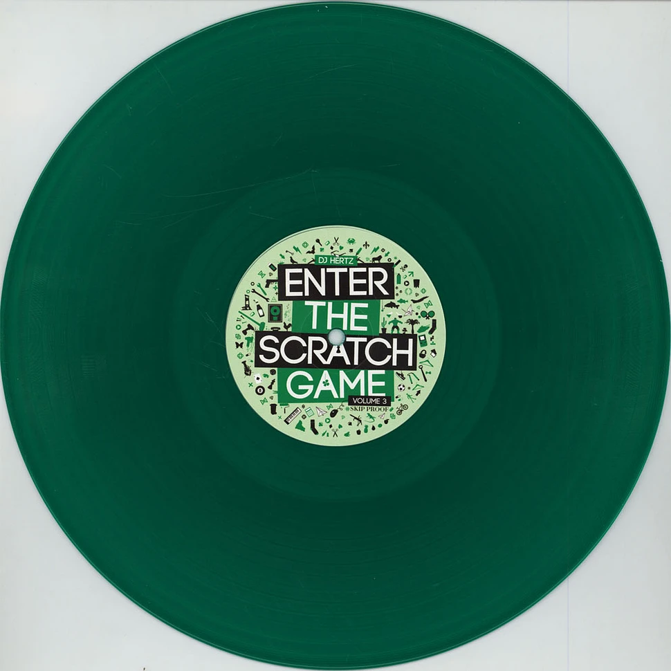 DJ Hertz - Enter The Scratch Game Volume 3 Clear Green Vinyl Edition