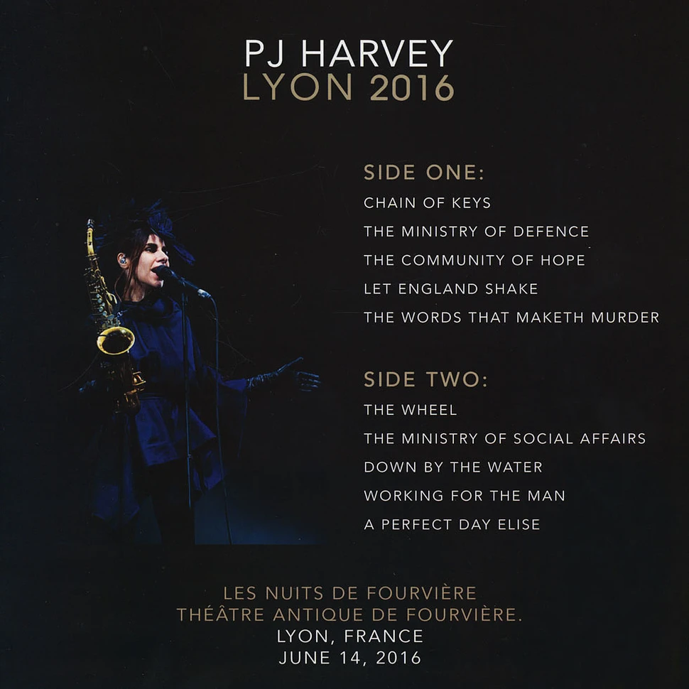 PJ Harvey - Lyon 2016