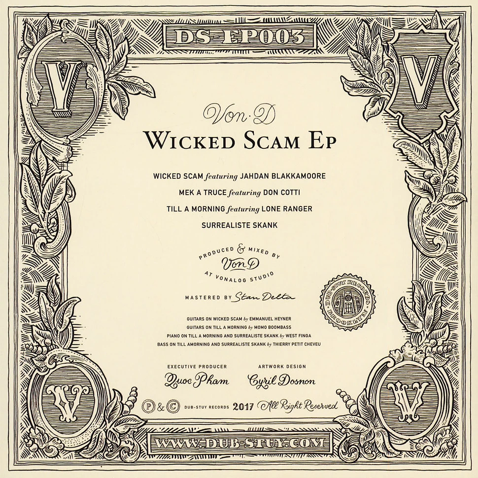 Von D - Wicked Scam EP