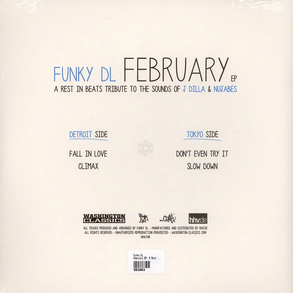 Funky DL - February EP: A Rest In Beats Tribute To J Dilla & Nujabes EP 1