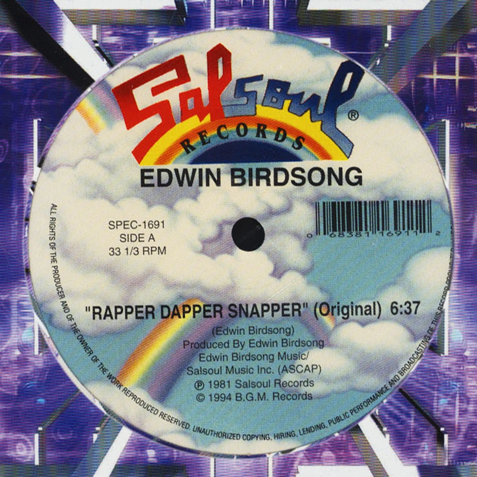 Instant Funk / Edwin Birdsong - I Got My Mind Made Up / Rapper Dapper Snapper