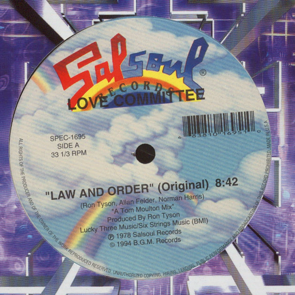 Love Committee / Aurra - Law And Order / A Little Love