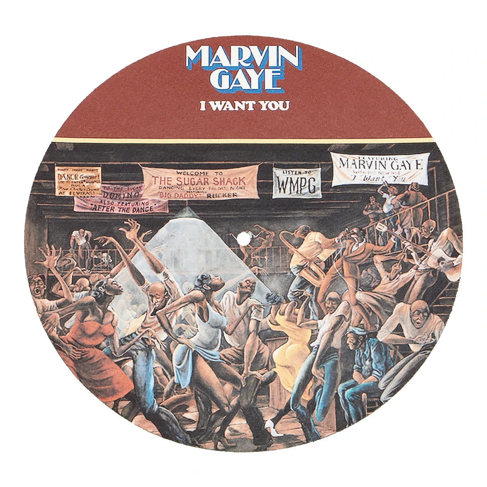 Marvin Gaye - I Want You Slipmat