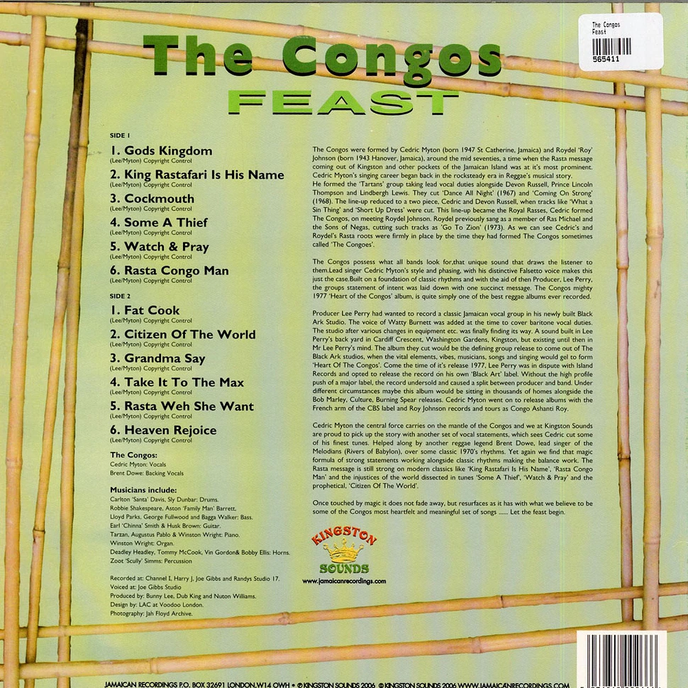 The Congos - Feast