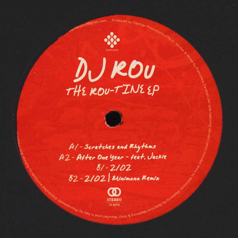 DJ Rou - The Rou-tine EP Minimono Remix