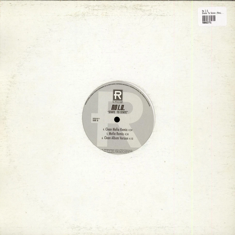 No I.D. Featuring Common And Dug Infinite - State To State (Remixes)