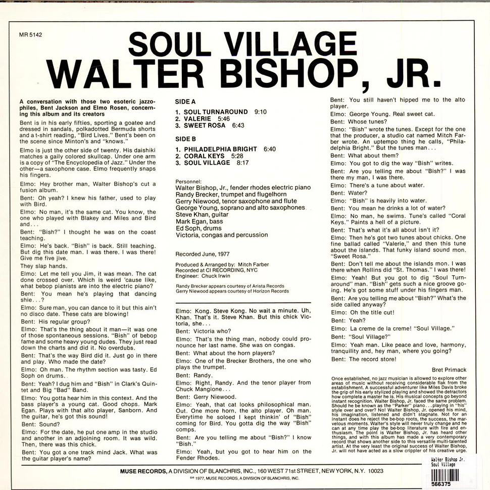 Walter Bishop, Jr. - Soul Village