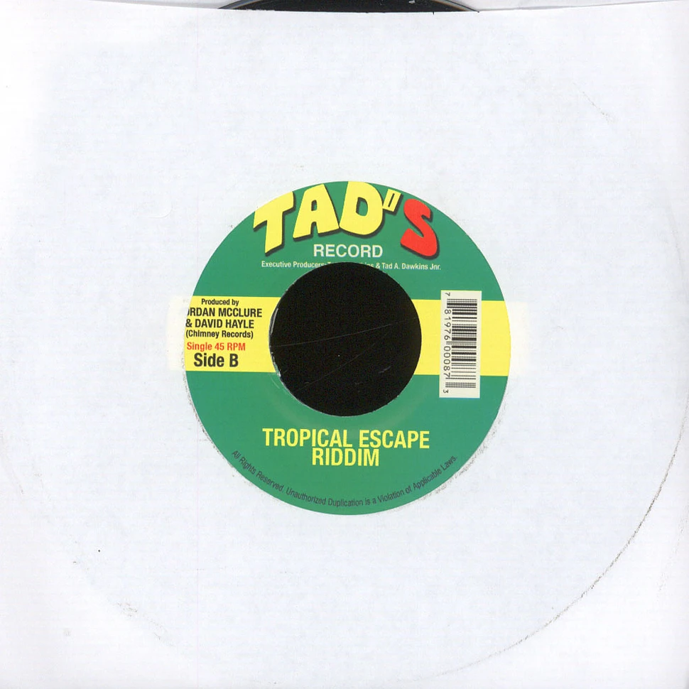 Tarrus Riley - Gimme Likkle One Drop / Tropical Riddim