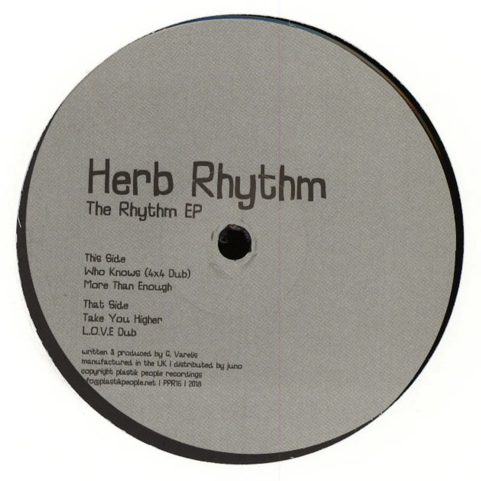 Herb Rhythm - The Rhythm EP