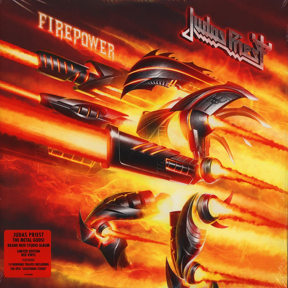 Judas Priest - Firepower Red Vinyl Edition