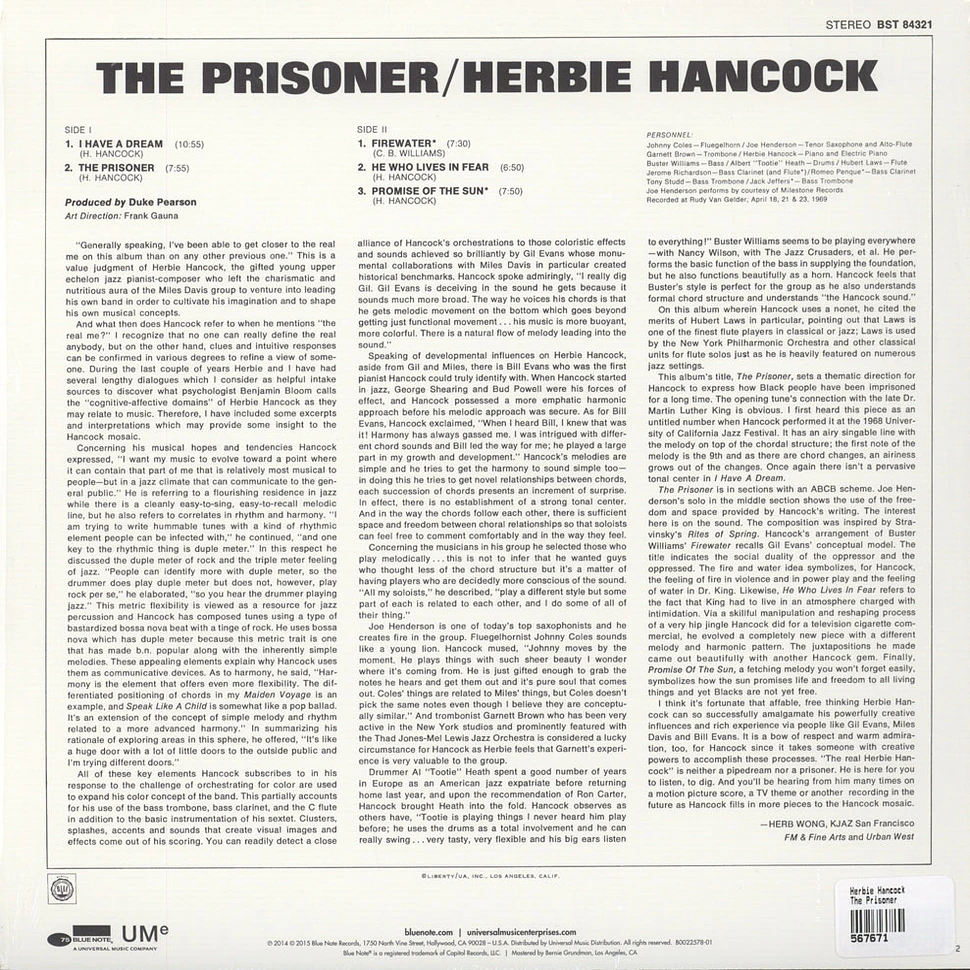 Herbie Hancock - The Prisoner