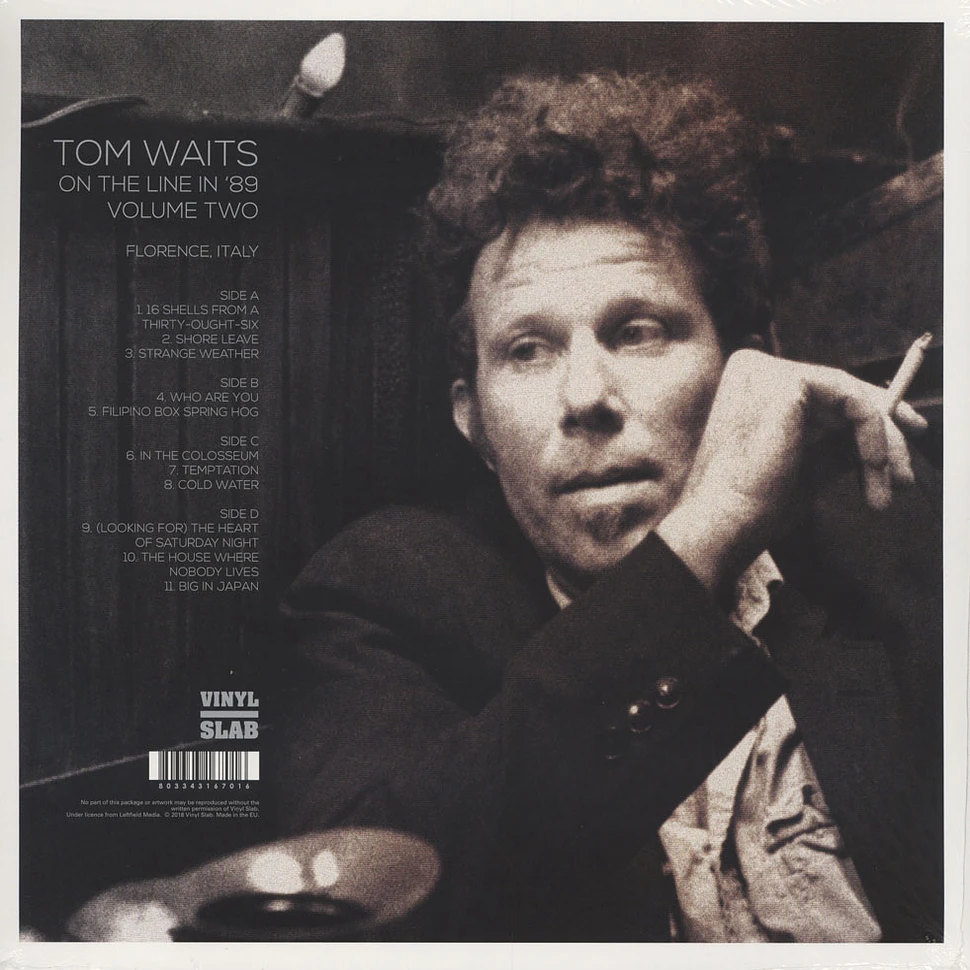 Tom Waits - On The Line In ’89 Volume 2