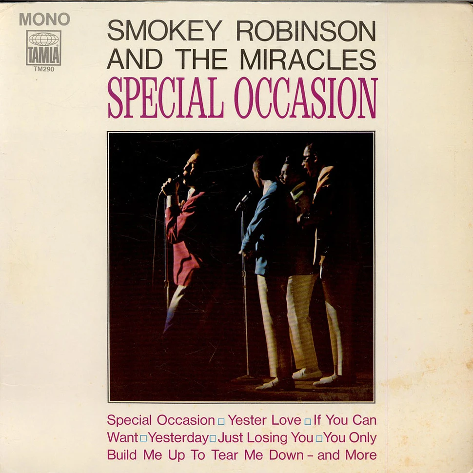 Smokey Robinson And The Miracles - Special Occasion