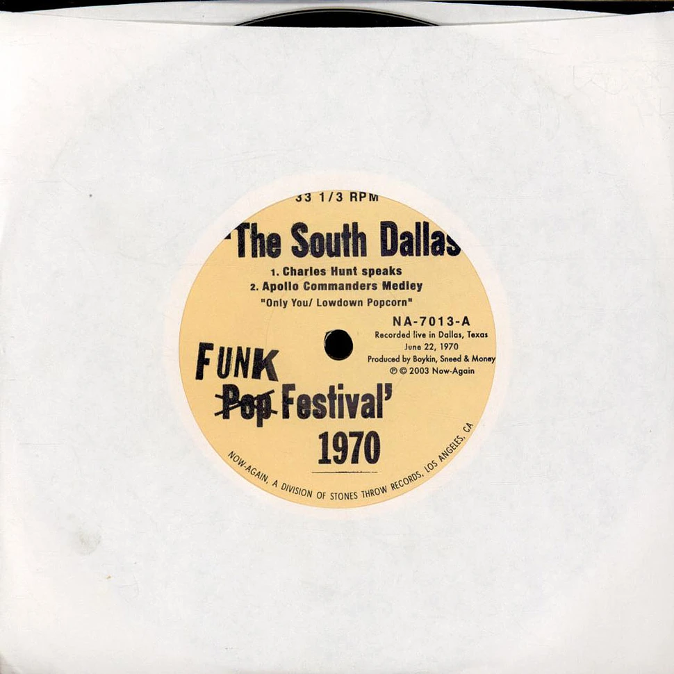 Charles Hunt / The Apollo Commanders / Marchel Ivery Quintet - The South Dallas Pop Festival 1970 (Addendum)