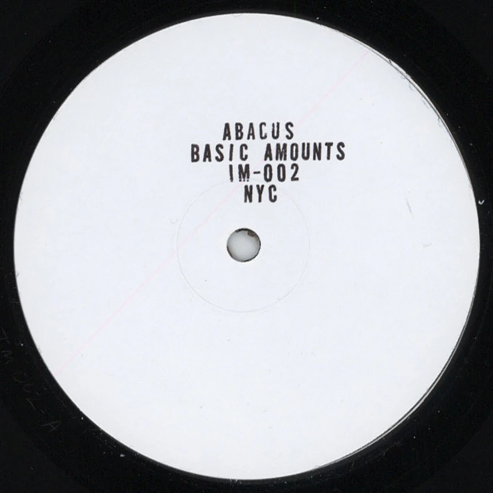 Abacus - Basic Amounts One Sided