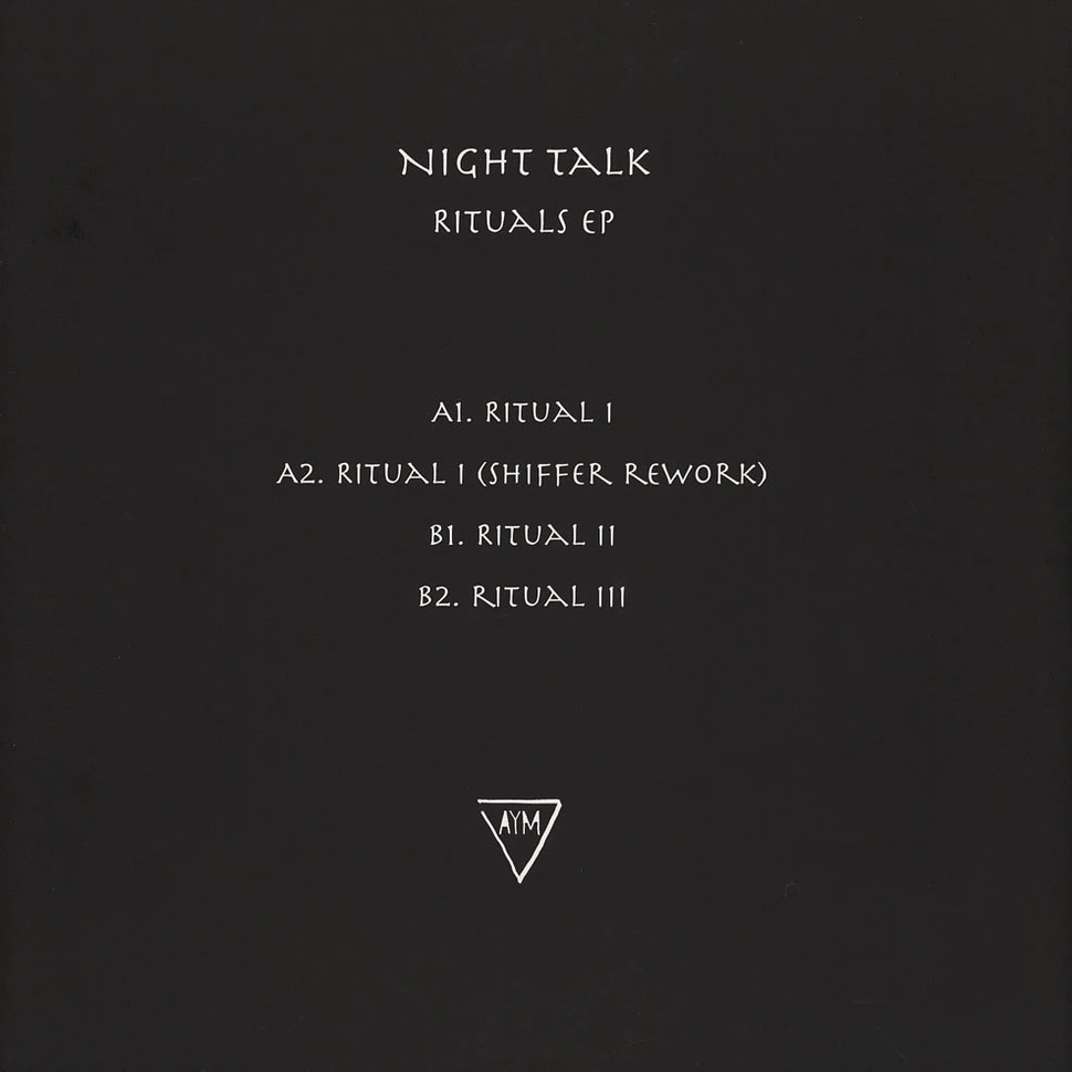 Night Talk - Rituals EP