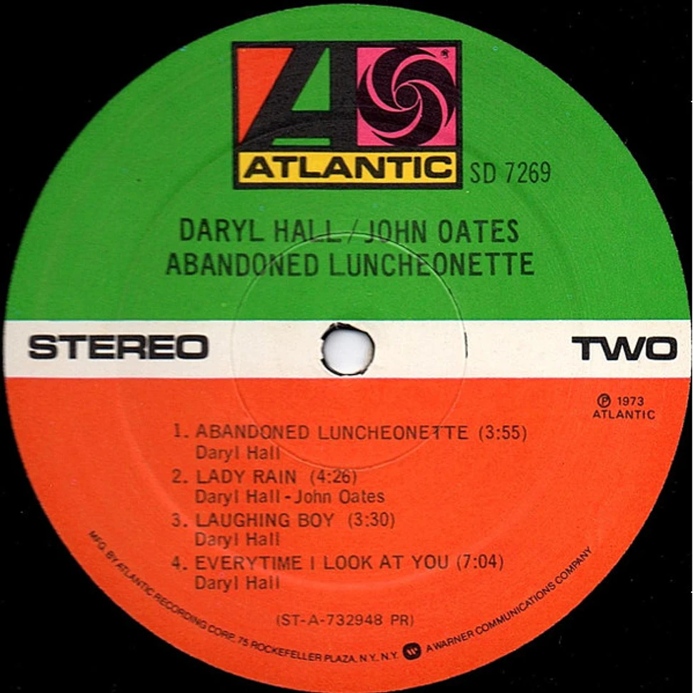 Daryl Hall & John Oates - Abandoned Luncheonette