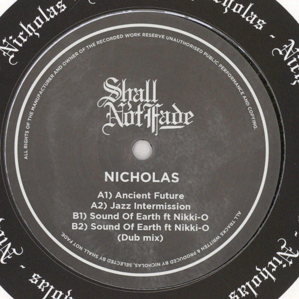 Nicholas - Sound Of Earth EP Feat. Nikki-O