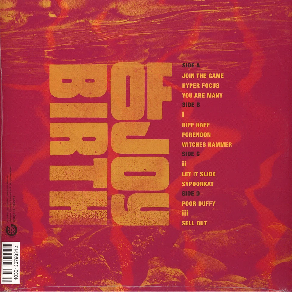 Birth Of Joy - Hyper Focus Black Vinyl Edition