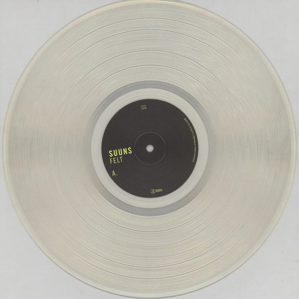 Suuns - Felt Colored Vinyl Edition