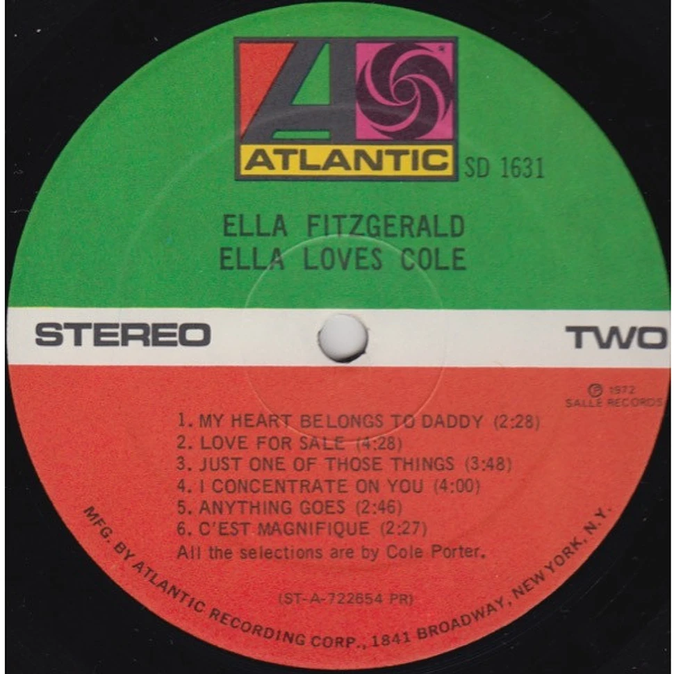 Ella Fitzgerald - Ella Loves Cole