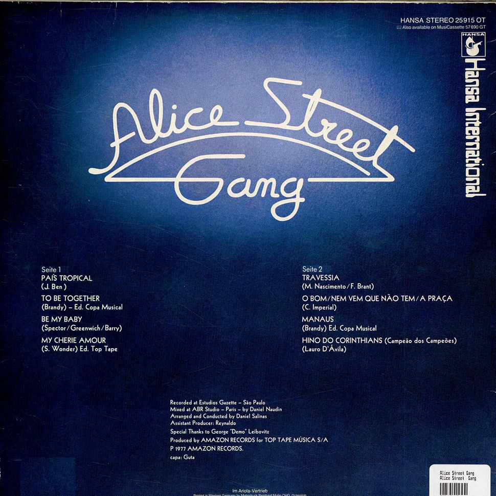 Alice Street Gang - Alice Street Gang