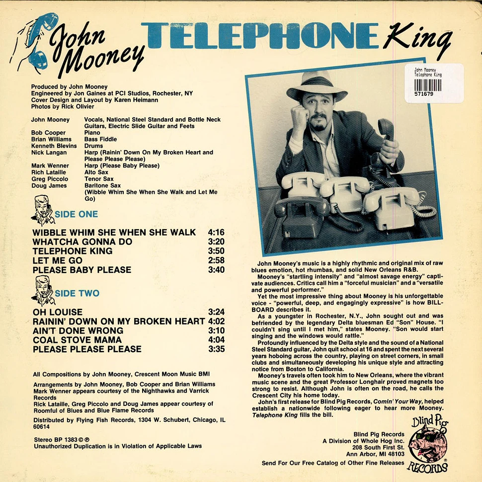 John Mooney - Telephone King