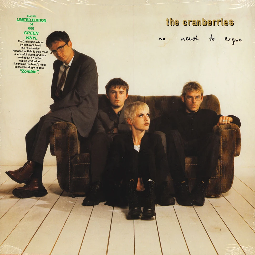 The Cranberries - No Need To Argue Green Vinyl Edition