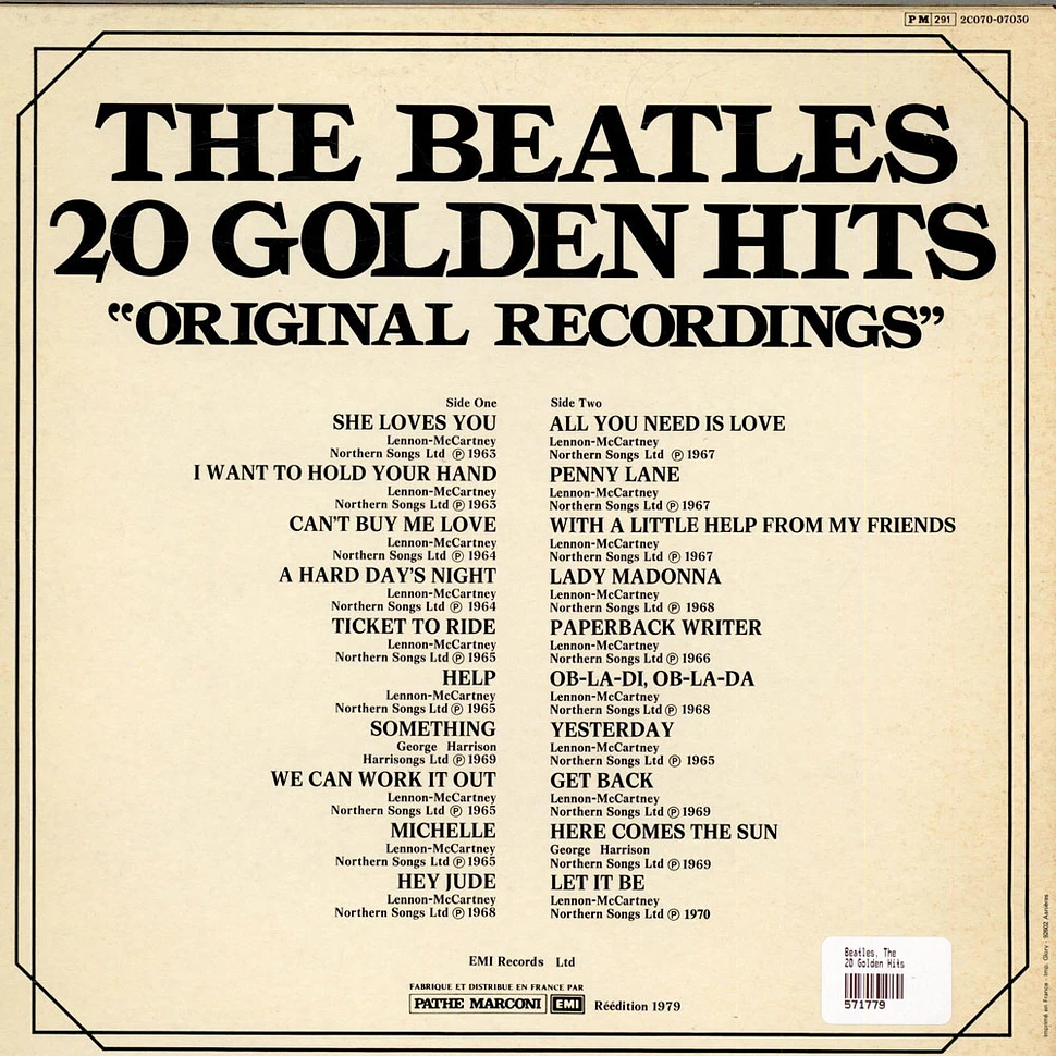 The Beatles - 20 Golden Hits