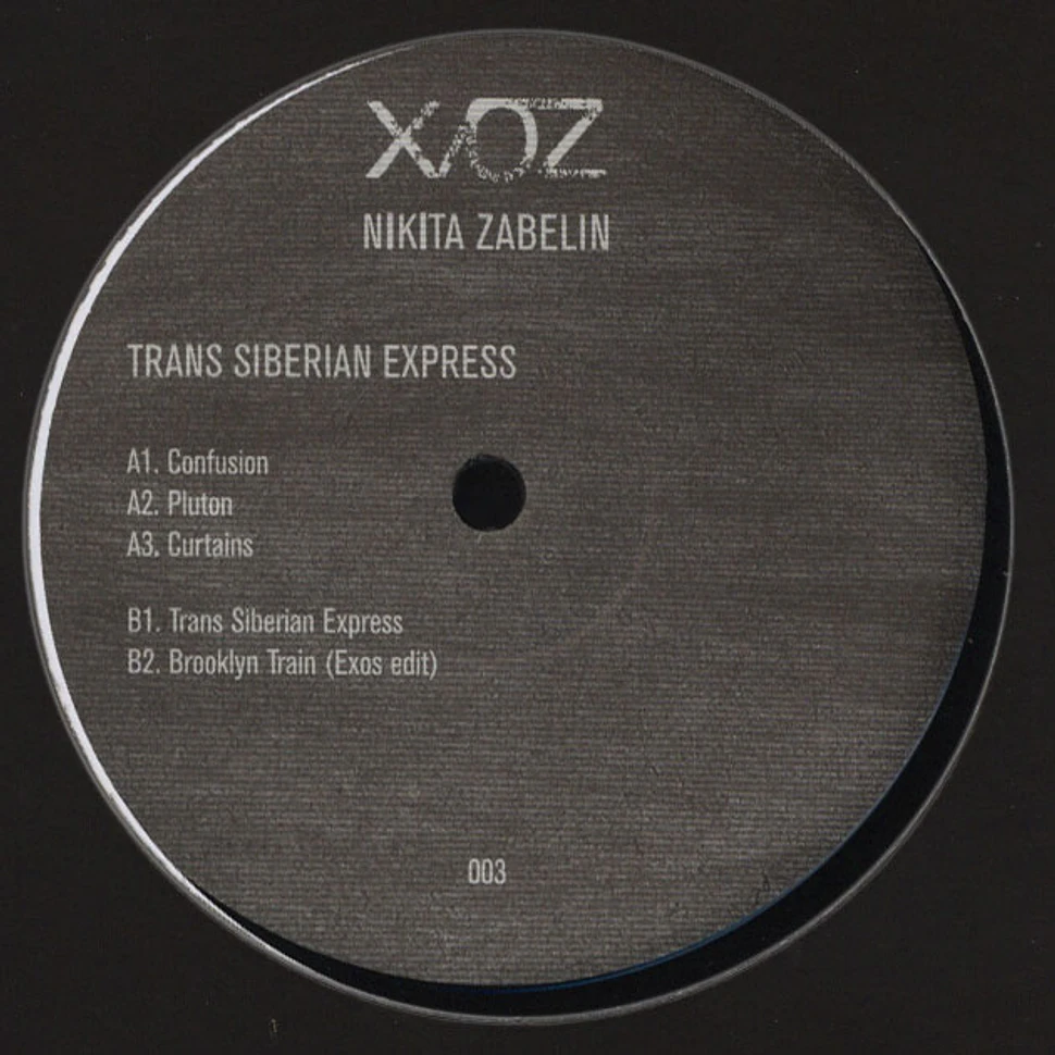 Nikita Zabelin - Trans Siberian Express