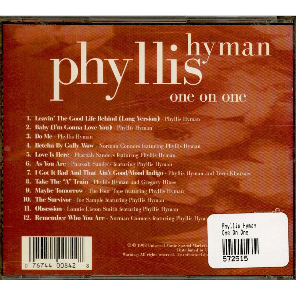 Phyllis Hyman - One On One