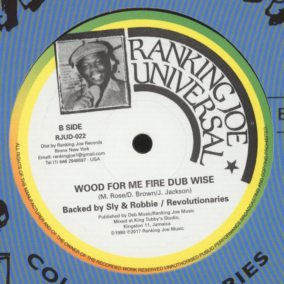 Black Uhuru - Wood For Me Fire Feat. Ranking Joe