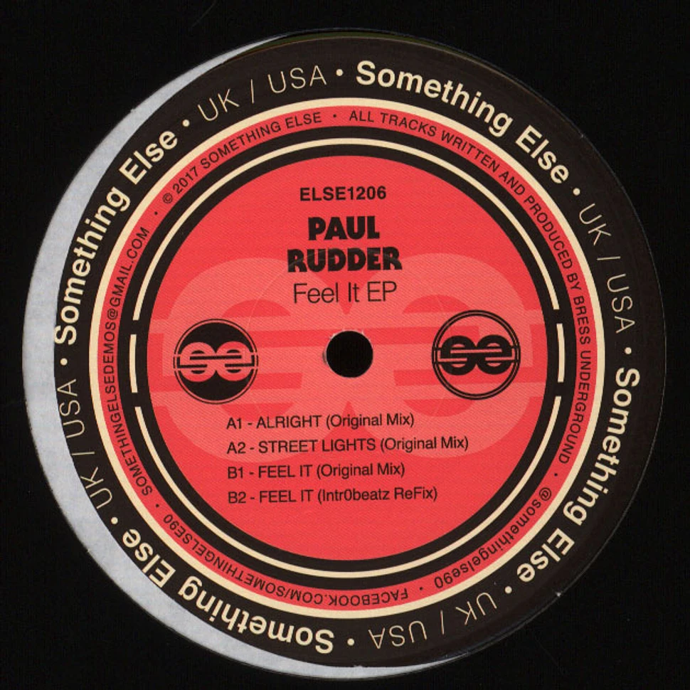 Paul Rudder - Feel It EP