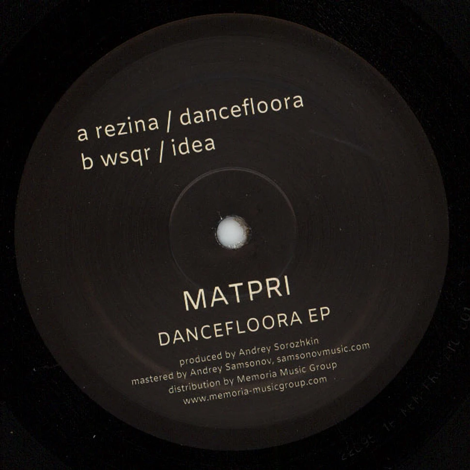 Matpri - Dancefloora EP