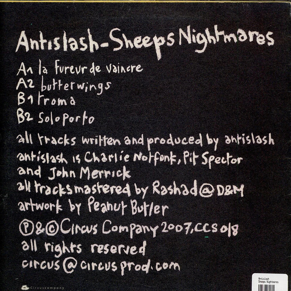 Antislash - Sheeps Nightmares