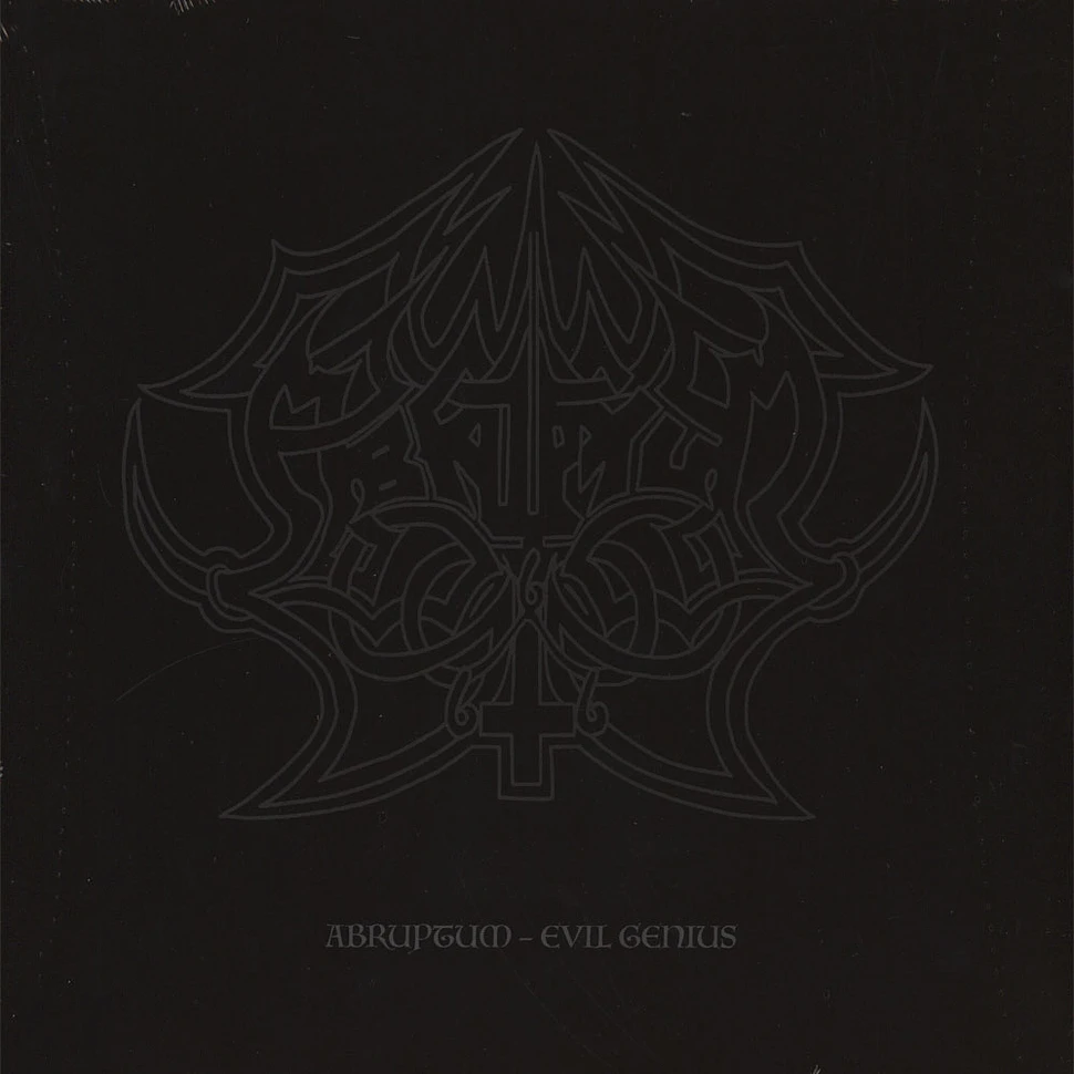 Abruptum - Evil Genius Silver / Black Marble Vinyl Edition