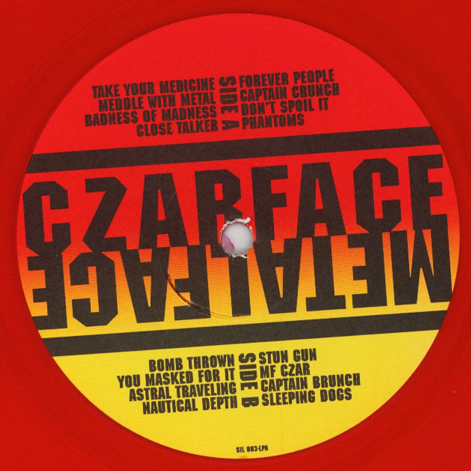 Czarface & MF DOOM - Czarface Meets Metal Face HHV Exclusive Red Vinyl Edition