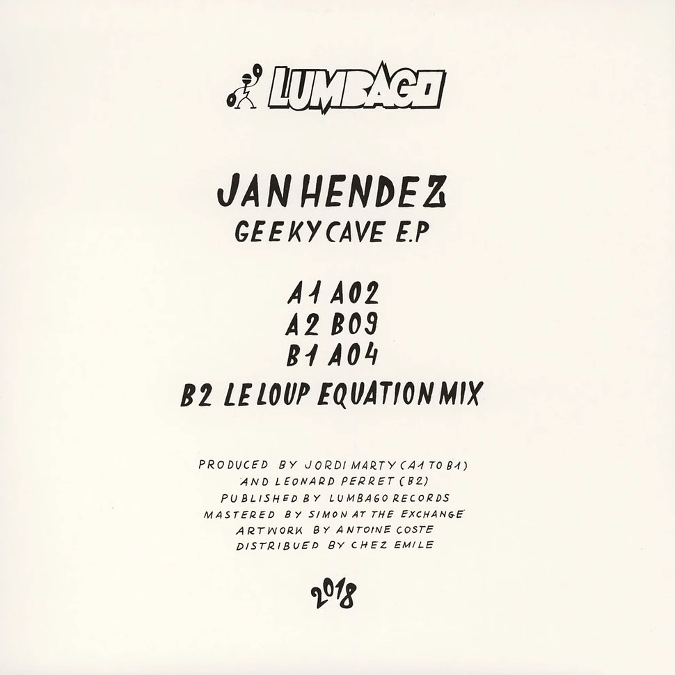 Jan Hendez - Geeky Cave EP