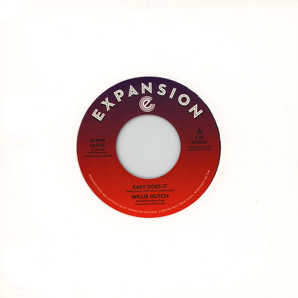 Willie Hutch - Easy Does It/ Kelly Green