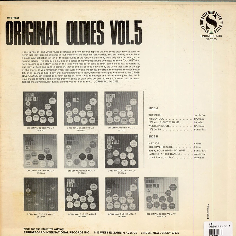V.A. - Original Oldies Vol. 5