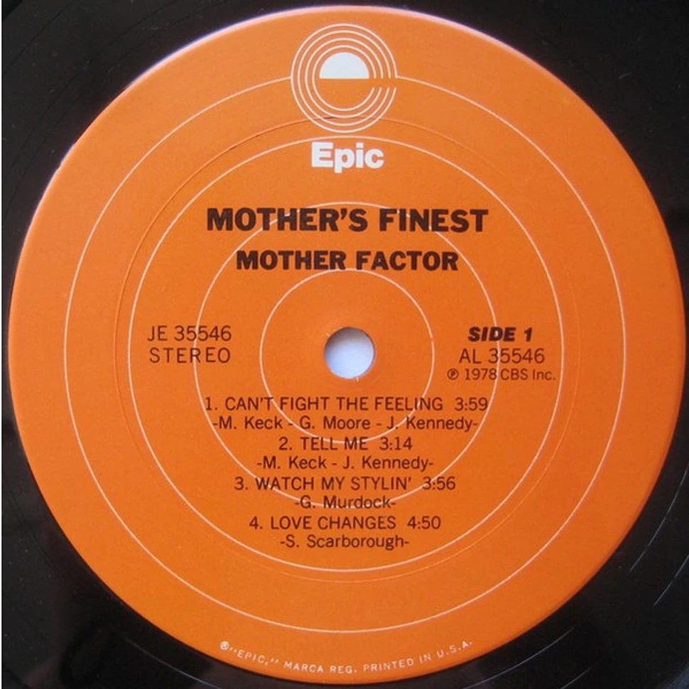 Mother's Finest - Mother Factor