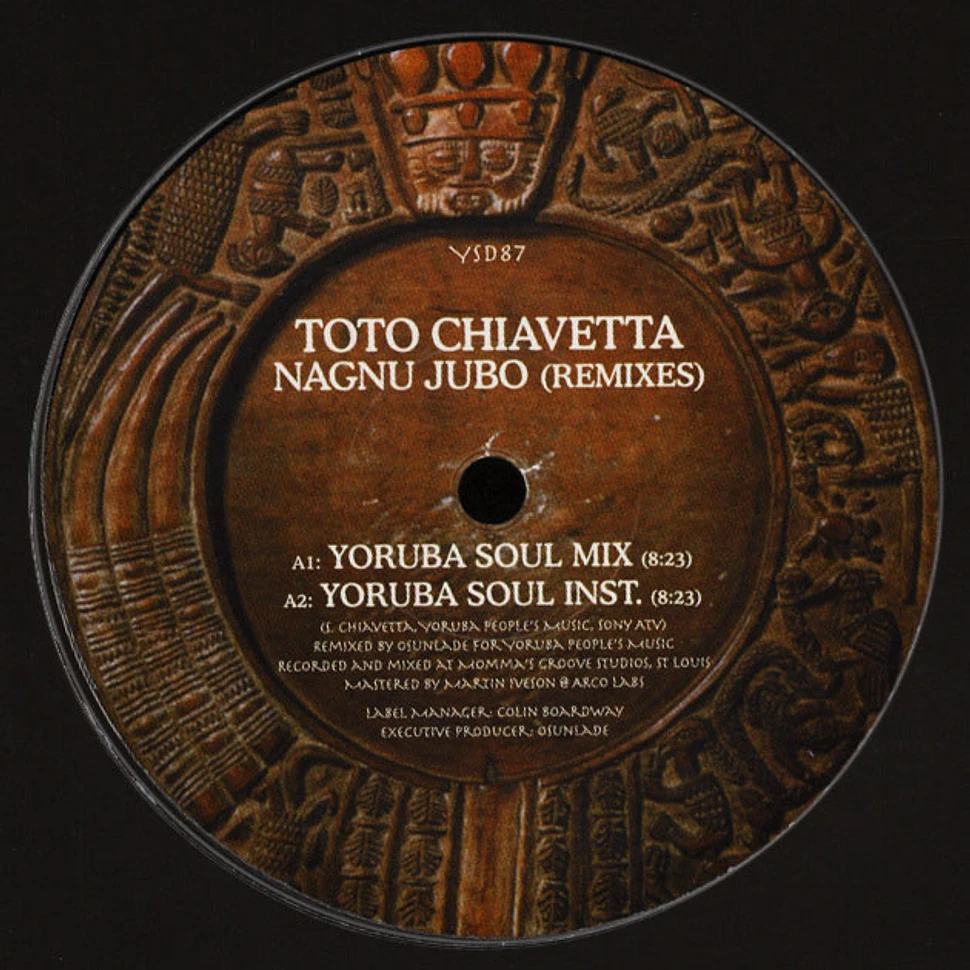 Toto Chiavetta - Nagnu Jubo Remixes