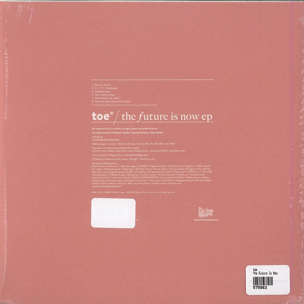 Toe - The Future Is Now Ep