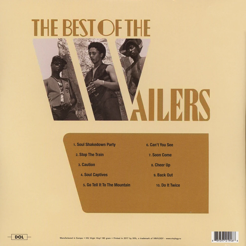 The Wailers - The Best Of The Wailers Beverley's Records Gatefold Sleeve Edition