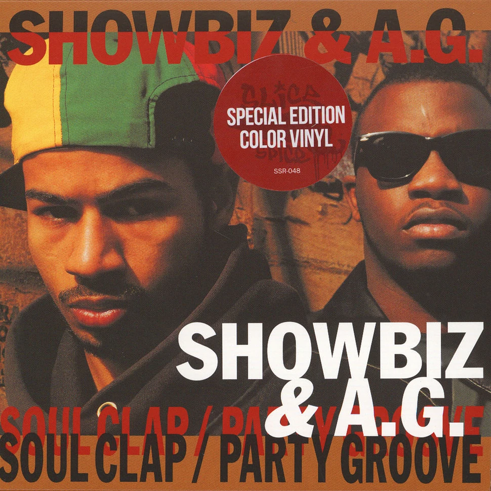Showbiz & AG - Soul Clap / Party Groove Instrumental Colored Vinyl Edition