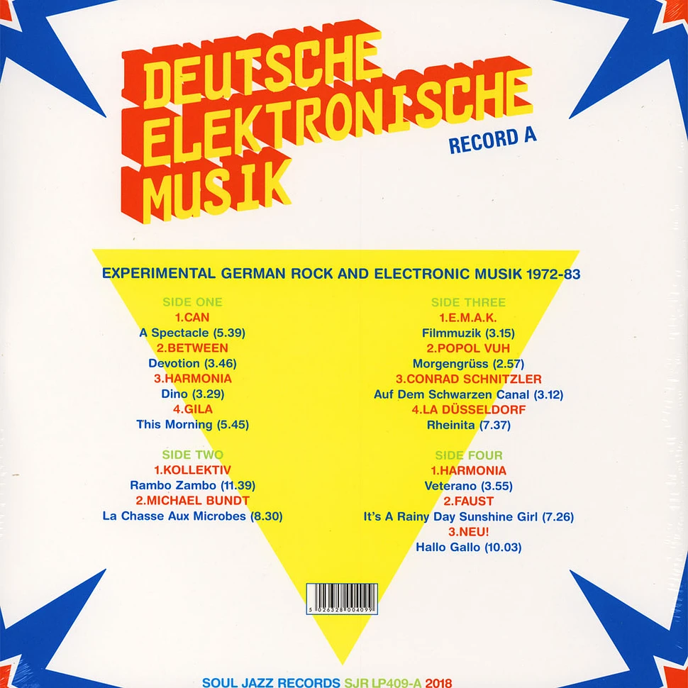 Soul Jazz Records presents - Deutsche Elektronische Musik Volume 1 - Experimental German Rock And Electronic Music 1972-83 LP 1