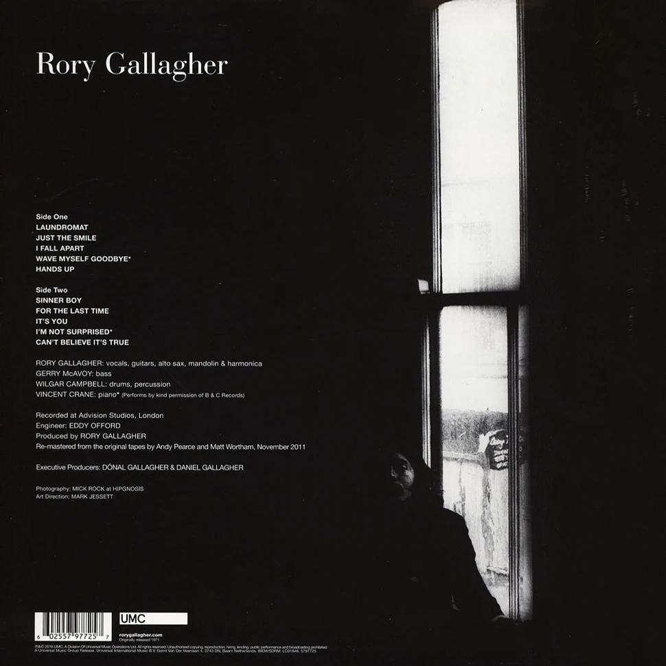 Rory Gallagher - Rory Gallagher (2011 Remastered)